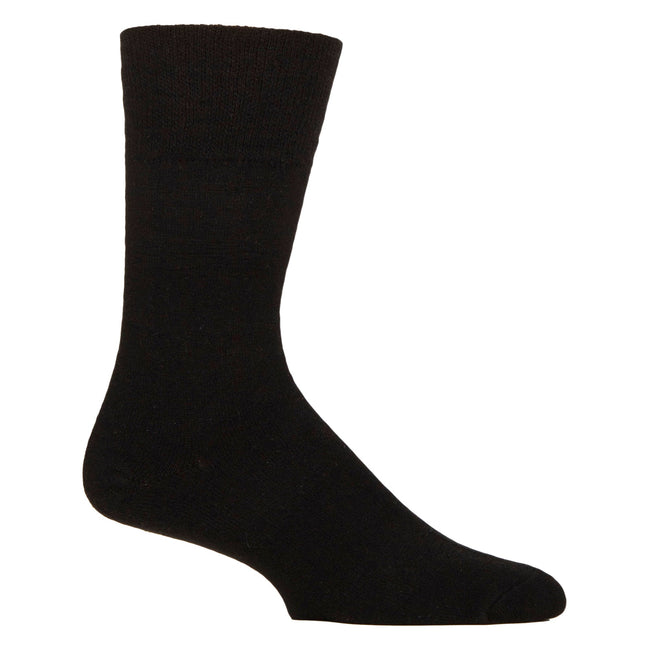 Mens Non-binding Thermal HoneyComb Top Socks