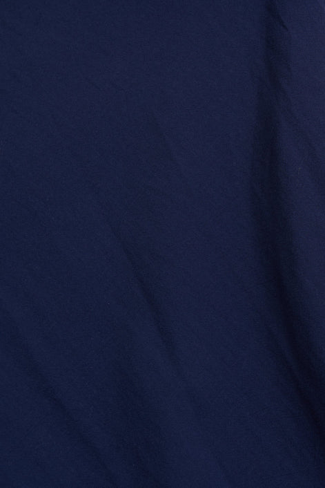 Soumia Jersey Bodice And Recycled Cotton Skirt Midaxi Dress - Navy