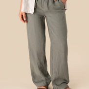 Linen Trousers: Womens