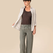 Linen Trousers: Womens