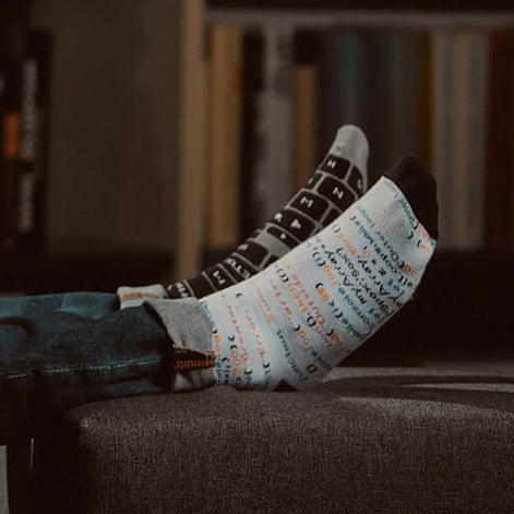 1 Pack Unisex Mismatched Novelty Odd Socks - IT Developer