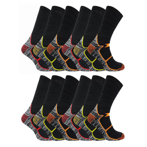 Mens Thermal Ultimate Cotton Rich Work Socks