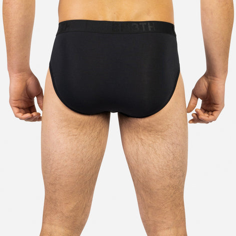 CLASSIC ICON BRIEF WITH FLY: BLACK