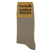 4 Pack Unisex Luxury Bamboo Crew Dress Socks