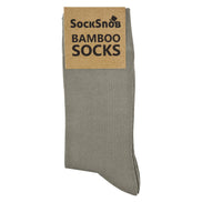 4 Pack Unisex Luxury Bamboo Crew Dress Socks
