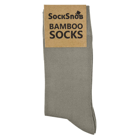 4 Pack Unisex Luxury Bamboo Crew Dress Socks