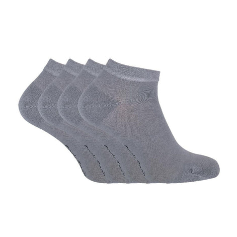 4 Pack Unisex Luxury Bamboo Low Cut Trainer Socks
