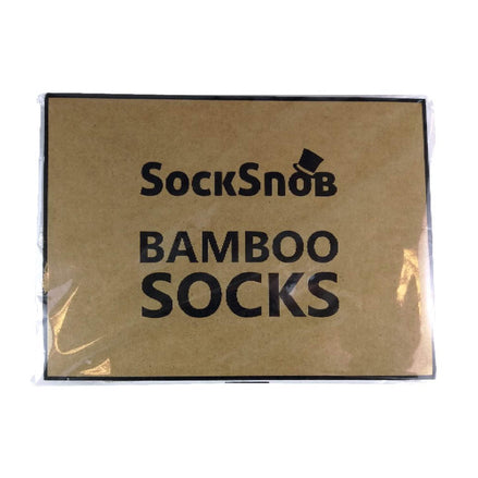 4 Pack Unisex Luxury Bamboo Crew Dress Socks