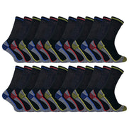 Mens / Ladies Summer Cotton Bamboo Work Socks (Multipack Options)