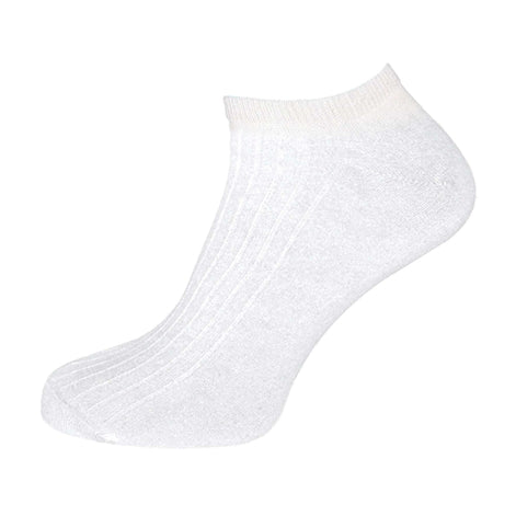 6 Pack Ladies Ankle Low Cut 100% Soft Cotton Socks