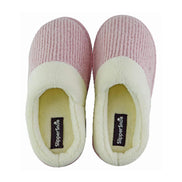 Ladies Soft Plush Lined Mule Slip on Slippers (6 Sizes)