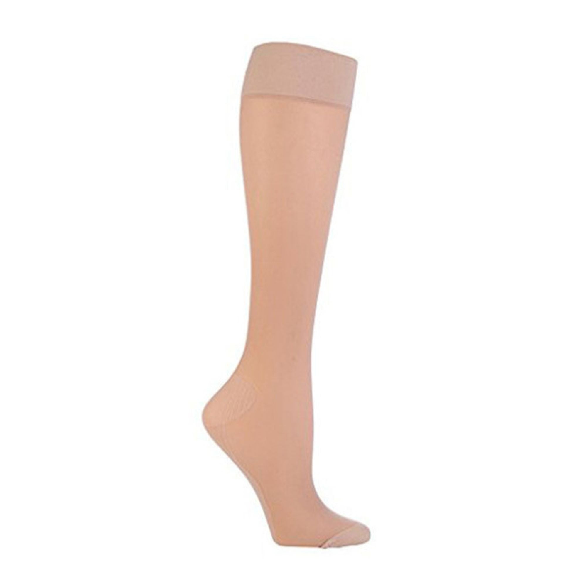 1 Pack Ladies 18 Mmhg Graduated Compression Travel Flight Socks for DVT