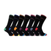 7 Pack Men's Days of the Week Novelty Cotton Socks