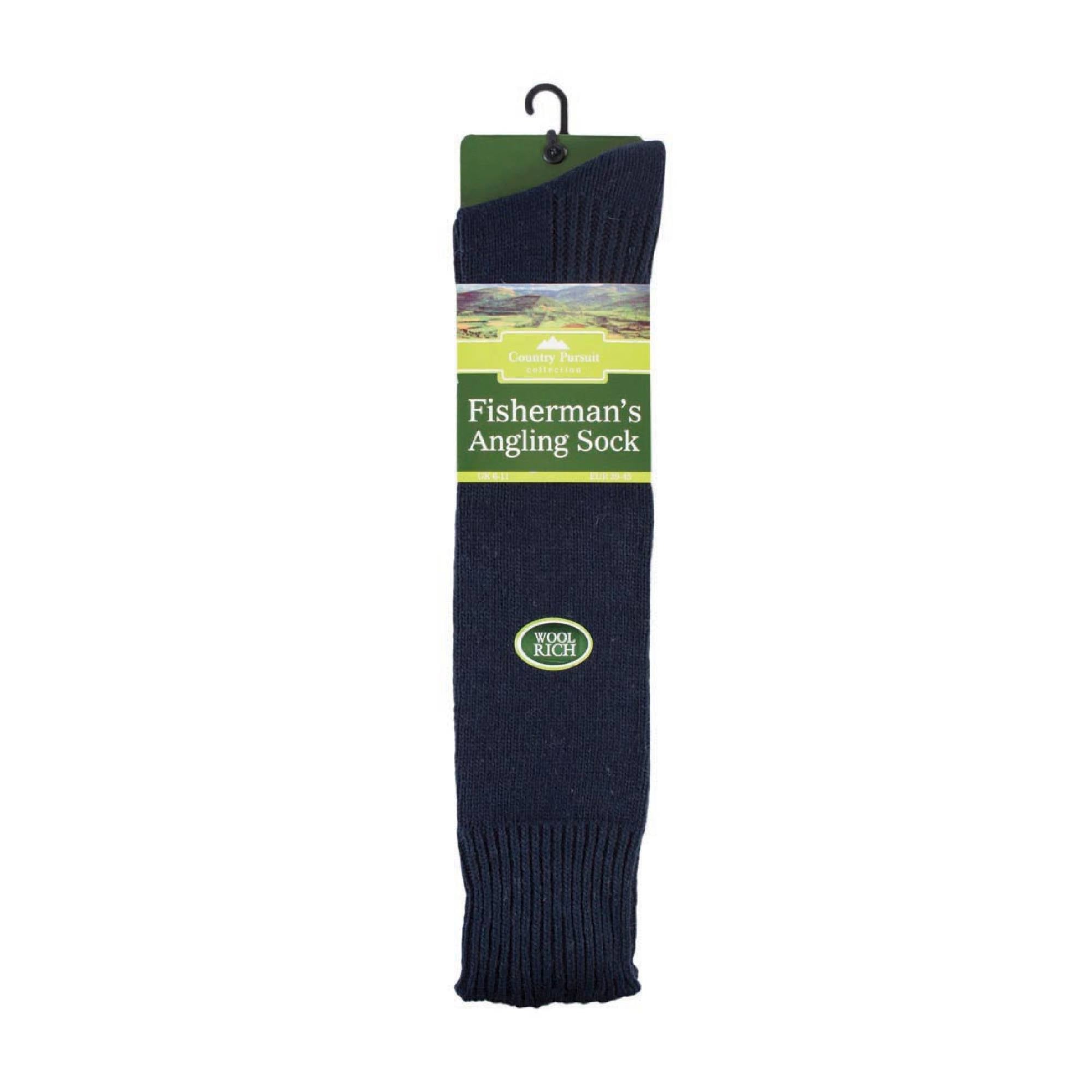 1 Pack Men's Knee High Long Fisherman Angling Socks