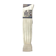1 Pack Men's Knee High Wool Blend Ribbed Cream Kilt Socks