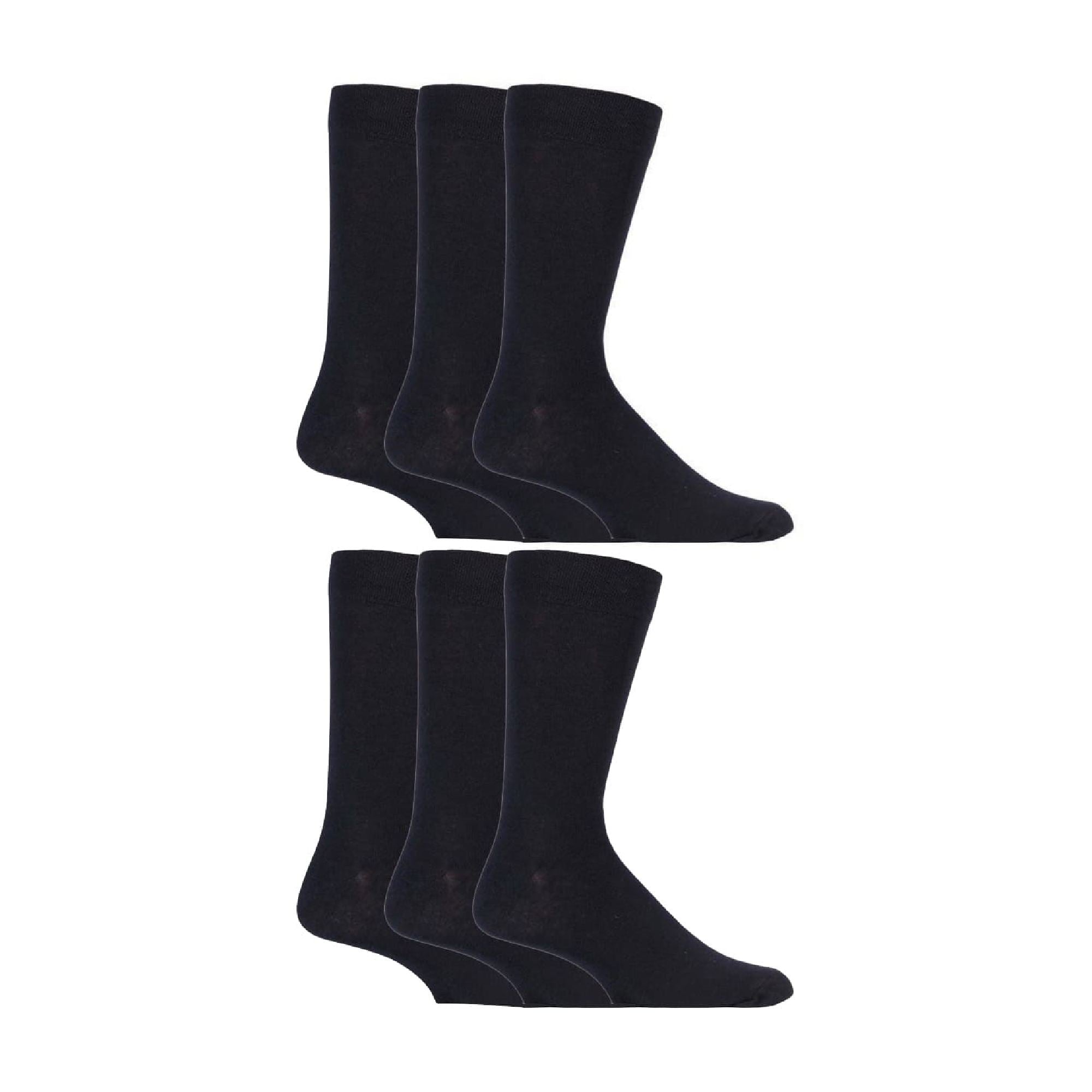 6 Pack Men's Colourful Striped Patterned Dress Cotton Socks