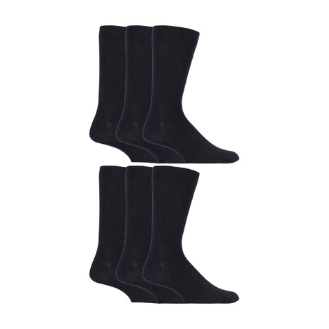 6 Pack Men's Colourful Striped Patterned Dress Cotton Socks
