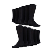 12 Pair Mens Colourful Cotton Striped Patterned Dress Socks