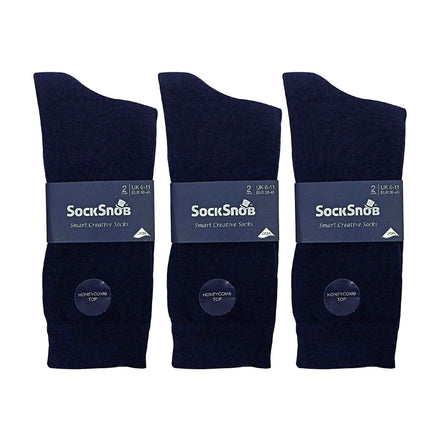 6 Pack Men's Colourful Striped Patterned Dress Cotton Socks
