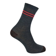 6 Pack Men's Blue Grey Argyle Striped Fashion Dress Socks