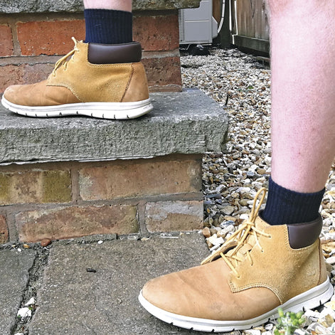 Mens Ultimate Cotton Quarter Length Short Work Socks (Multipack Options)