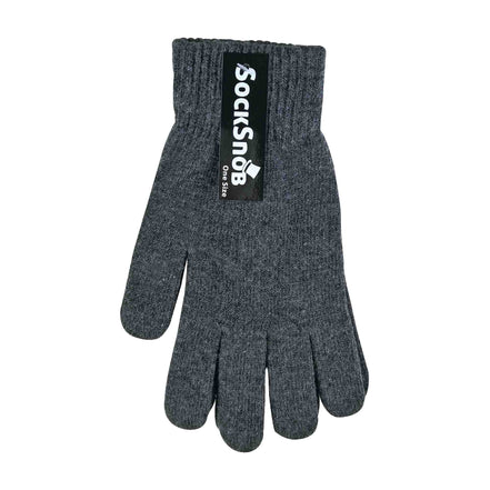 Mens Thin Knitted Winter Magic Thermal Wool Gloves