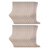 Ladies Plain Coloured Cotton Rich Dress Socks (Multipack Options)