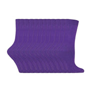 Ladies Plain Coloured Cotton Rich Dress Socks (Multipack Options)