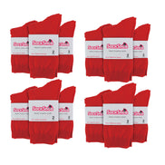 Ladies Plain Coloured Cotton Rich Dress Socks (Multipack Options)