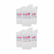 Ladies Plain Coloured Cotton Rich Dress Socks (Multipack Options)