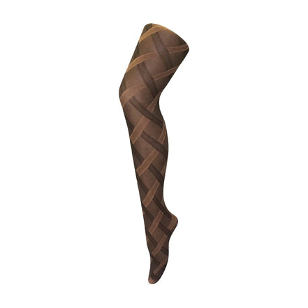 1 Pack Ladies Coloured 80 Denier Opaque Patterned Soft Tights