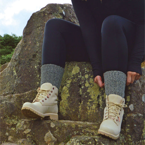 2 Pack Unisex Thick Heavy Winter Warm Wool Hiking Boot Socks