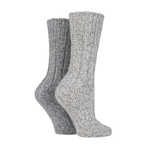 2 Pack Unisex Thick Heavy Winter Warm Wool Hiking Boot Socks
