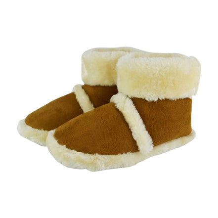 Mens Soft Plush Lined Memory Foam Slipper Booties (6 Sizes)