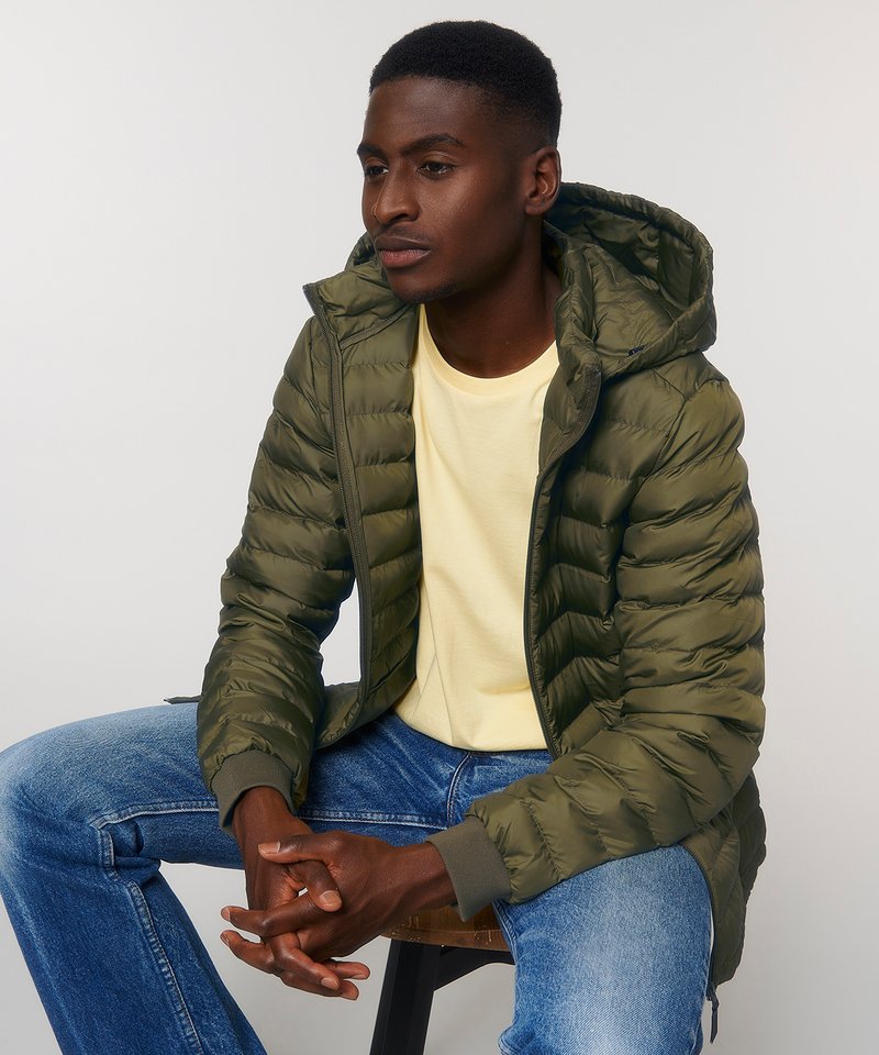 Polyester Puffer Jacket: Men's
