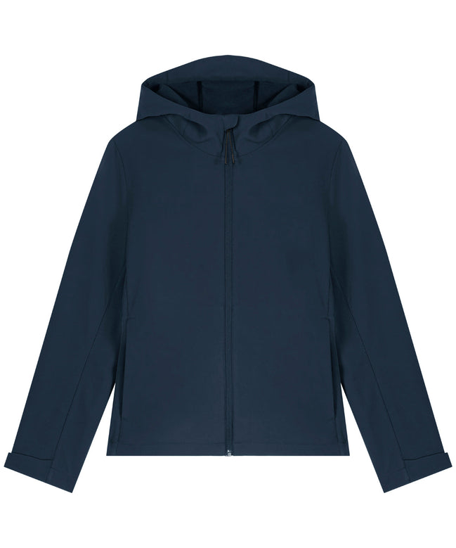 Recyled Polyester Hooded Softshell Jacket: Women's