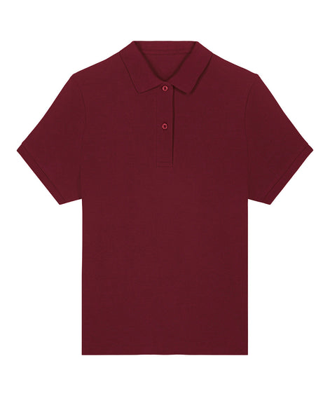 Organic Lightweight Polo Shirt: Womens