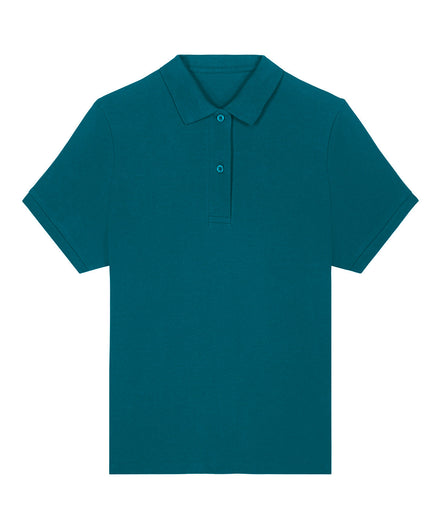 Organic Lightweight Polo Shirt: Women's