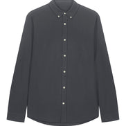 Organic Cotton Oxford Long Sleeve Shirt: Mens