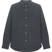 Organic Cotton Oxford Long Sleeve Shirt: Women's