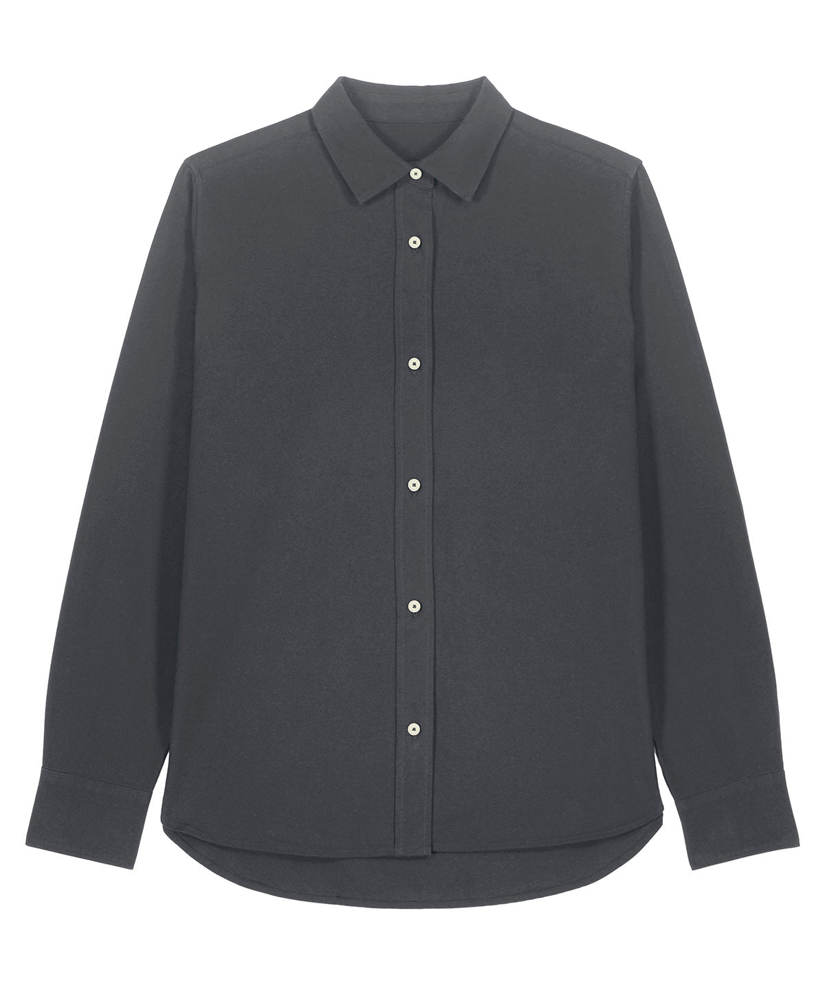 Organic Cotton Oxford Long Sleeve Shirt: Women's