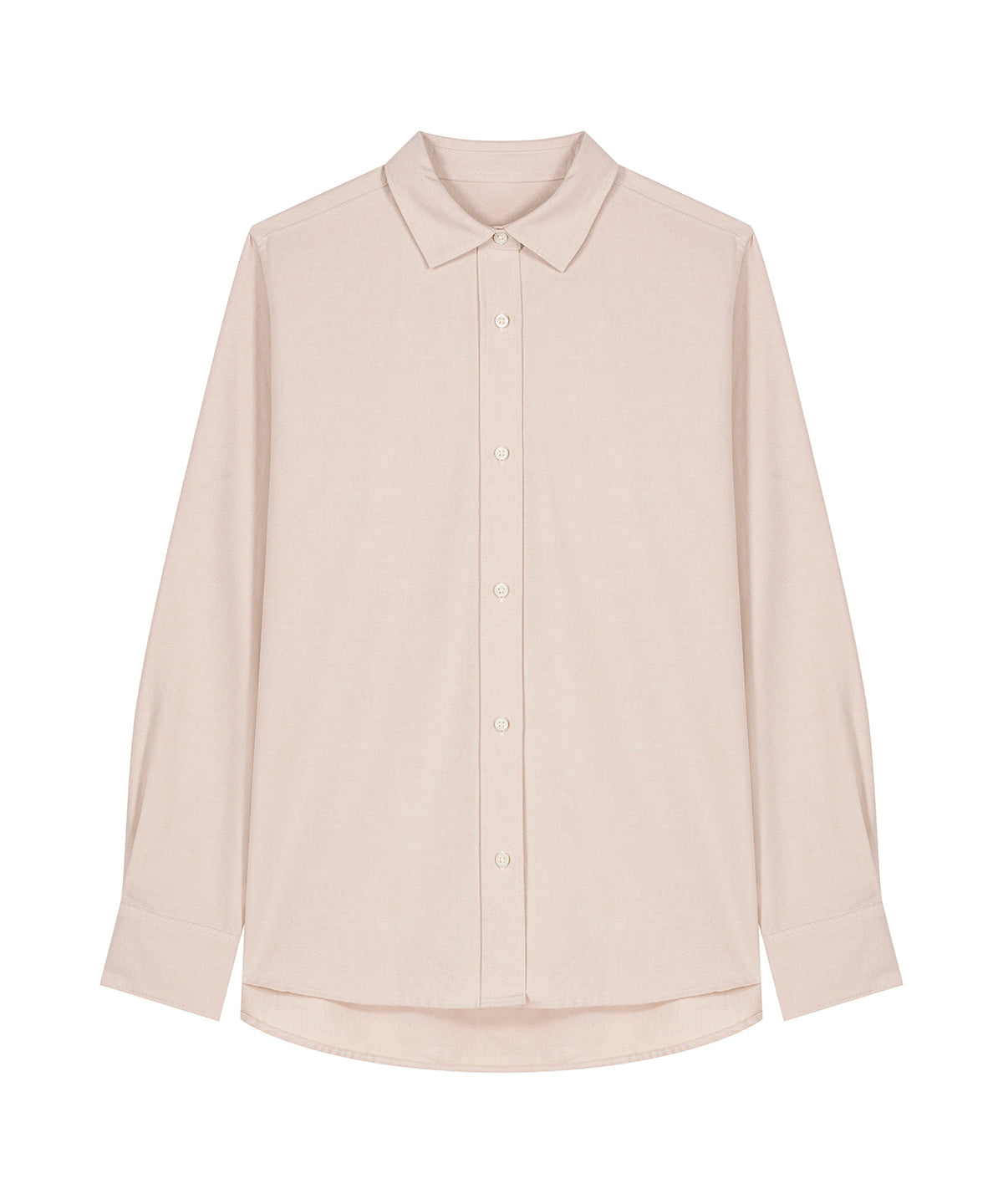 Organic Cotton Oxford Long Sleeve Shirt: Women's