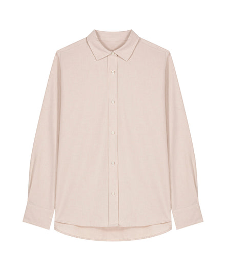 Organic Cotton Oxford Long Sleeve Shirt: Women's