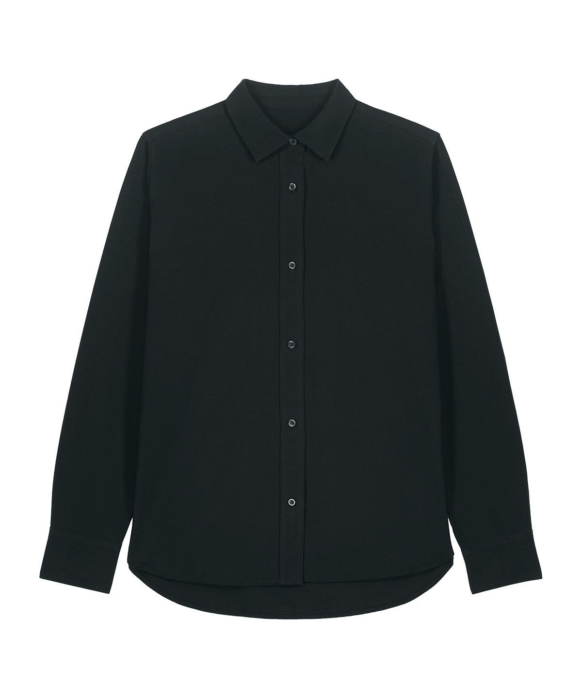 Organic Cotton Oxford Long Sleeve Shirt: Women's