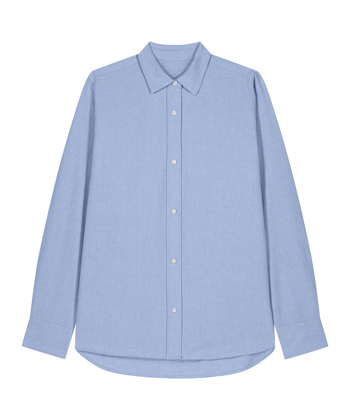 Organic Cotton Oxford Long Sleeve Shirt: Women's