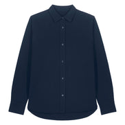 Organic Cotton Oxford Long Sleeve Shirt: Women's
