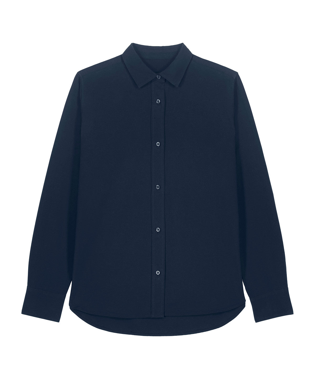 Organic Cotton Oxford Long Sleeve Shirt: Women's