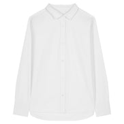 Organic Cotton Oxford Long Sleeve Shirt: Women's
