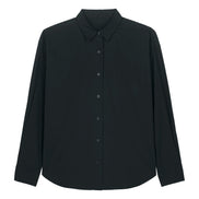 Organic Poplin Long Sleeve Shirt: Men's