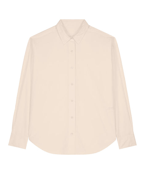 Organic Poplin Long Sleeve Shirt: Mens
